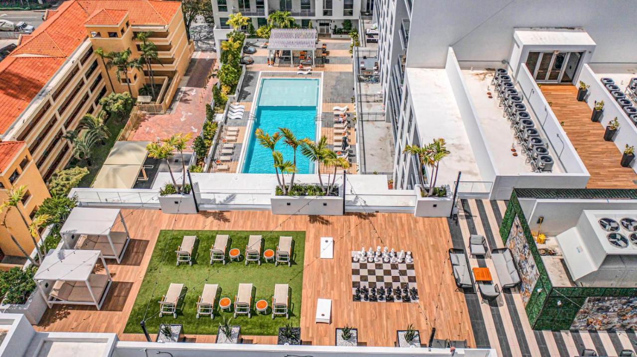 Ferienwohnung Modern Unit In Downtown Miami With Free Parking Exterior foto