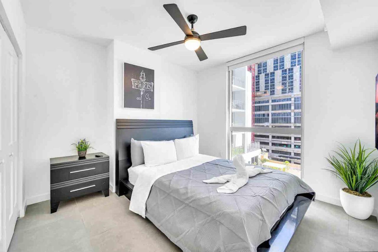Ferienwohnung Modern Unit In Downtown Miami With Free Parking Exterior foto