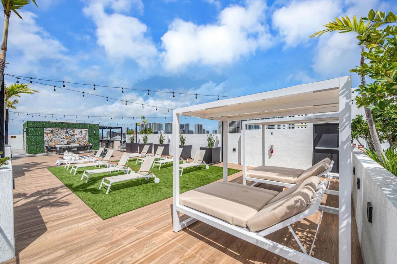 Ferienwohnung Modern Unit In Downtown Miami With Free Parking Exterior foto