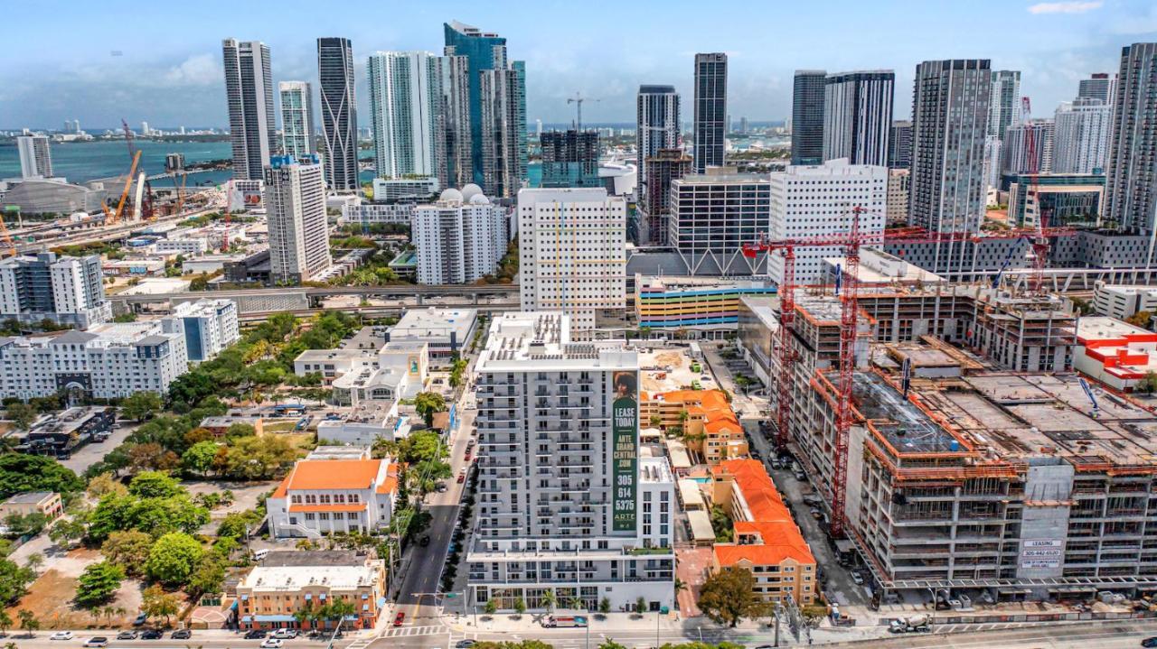 Ferienwohnung Modern Unit In Downtown Miami With Free Parking Exterior foto