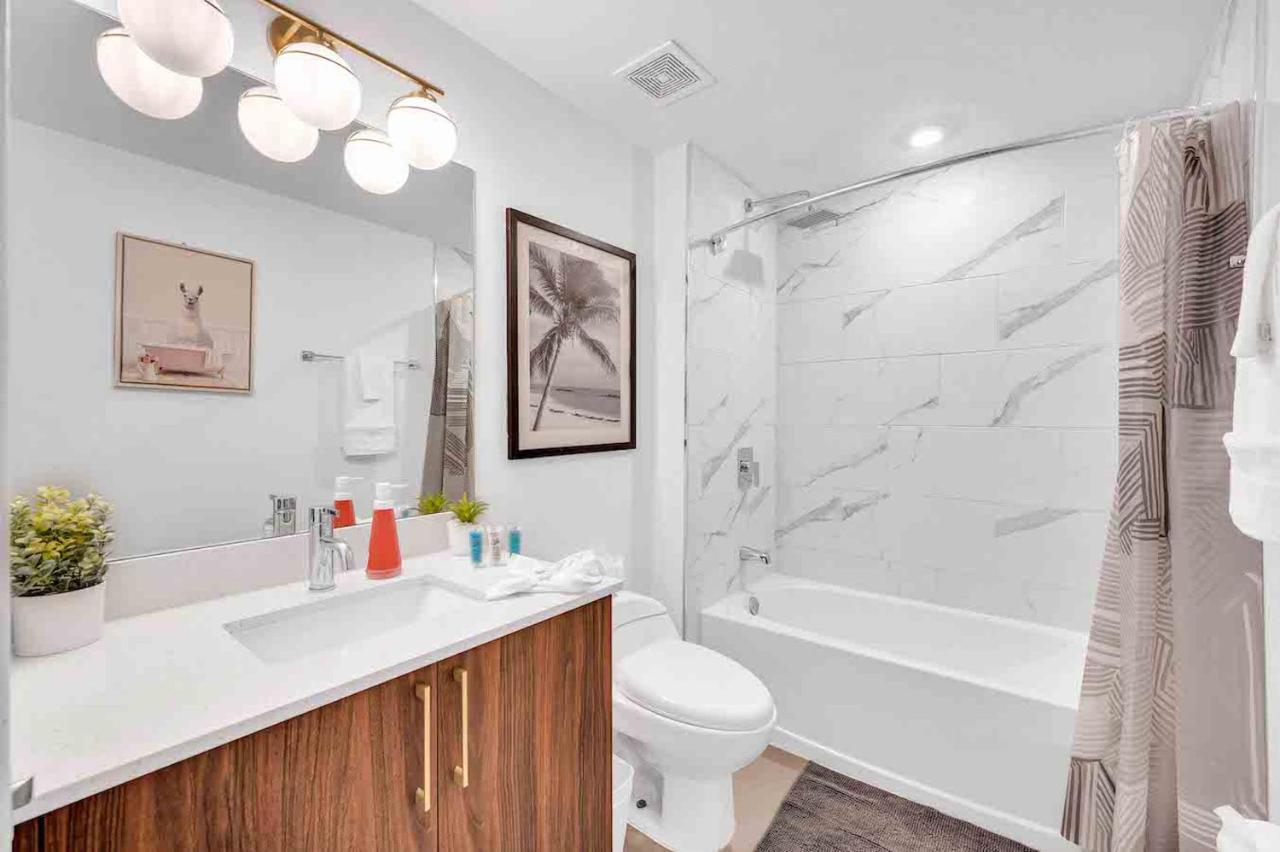 Ferienwohnung Modern Unit In Downtown Miami With Free Parking Exterior foto