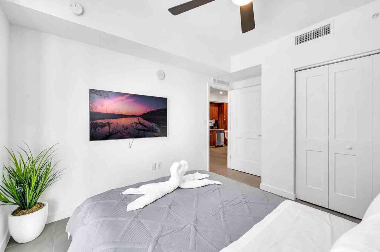 Ferienwohnung Modern Unit In Downtown Miami With Free Parking Exterior foto