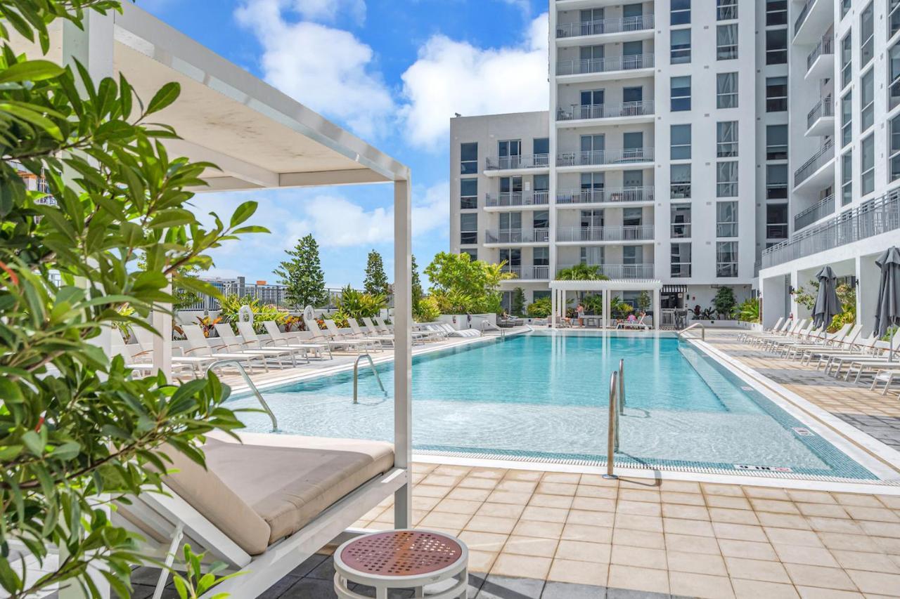 Ferienwohnung Modern Unit In Downtown Miami With Free Parking Exterior foto