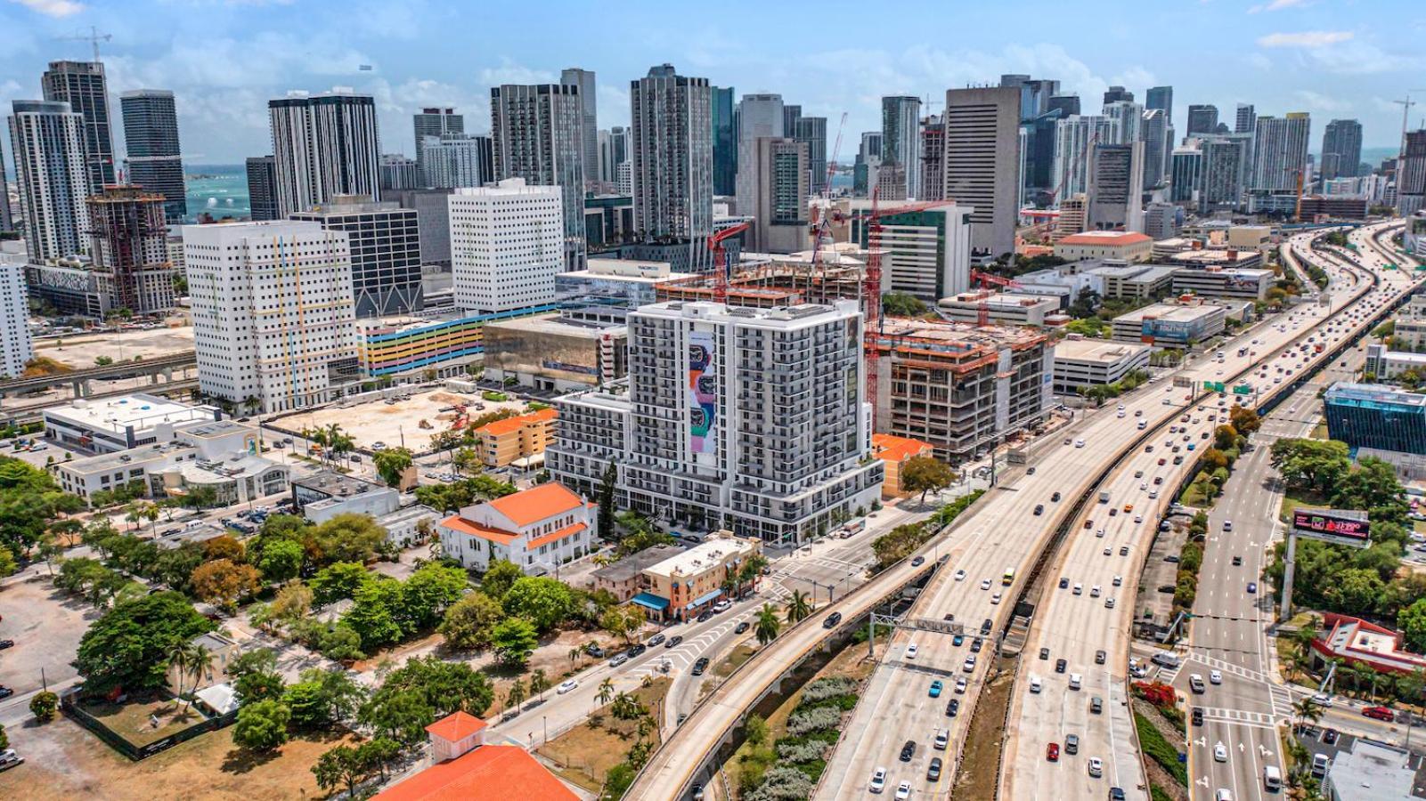 Ferienwohnung Modern Unit In Downtown Miami With Free Parking Exterior foto