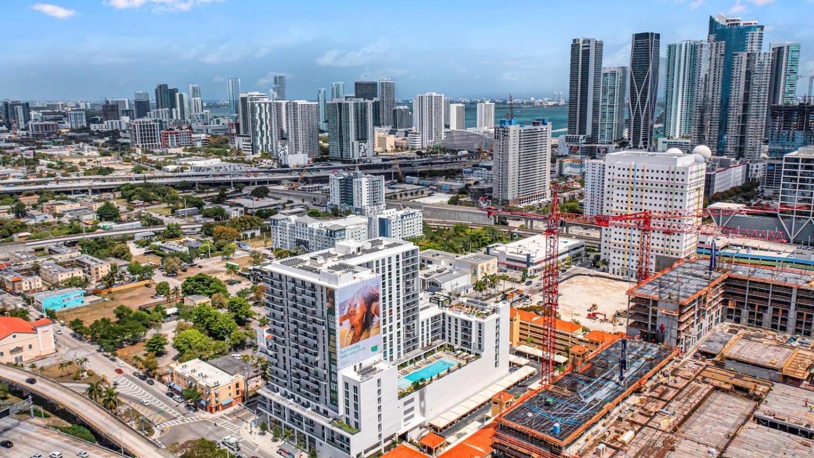 Ferienwohnung Modern Unit In Downtown Miami With Free Parking Exterior foto